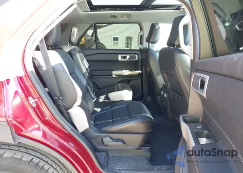 2021 Ford Explorer Xlt z USA, uszkodzony, nr VIN 1FMSK8DH7MGA28792